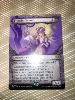 Twilight Diviner (Showcase) Lorwyn Eclipsed Regular - Image 1