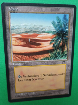 Magic the Gathering MTG FBB Renaissance German OASIS (OASE) LP/EX 1995 - Image 1