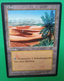 Magic the Gathering MTG FBB Renaissance German OASIS (OASE) LP/EX 1995 - Image 2
