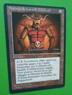 Magic the Gathering MTG FBB French Renaissance ASHNOD'S BATTLE GEAR LP/EX U! - Image 2