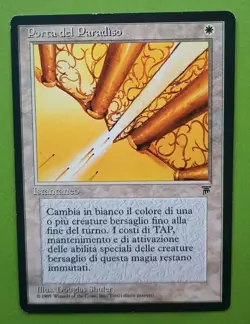 Magic the Gathering MTG FBB Italian Legends HEAVEN'S GATE LP/EX U 1995! - Image 1