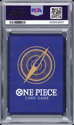 2025 ONE PIECE OP11-A FIST OF DIVINE SPEED 3RD ANV-SILVER MONKEY D. LUFFY PSA 10 - Image 2