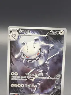 POKEMON Steelix 150/132 Me01: Mega Evolution Holo Rare Full Art - Image 2