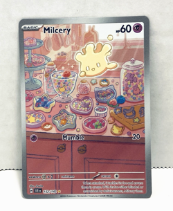 Pokemon TCG Milcery 152/142 Stellar Crown illustration Rare Full Art NM/M Fresh - Image 1
