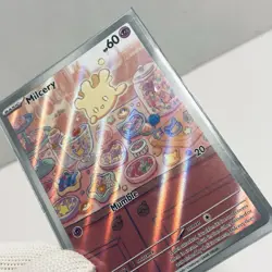 Pokemon TCG Milcery 152/142 Stellar Crown illustration Rare Full Art NM/M Fresh - Image 2