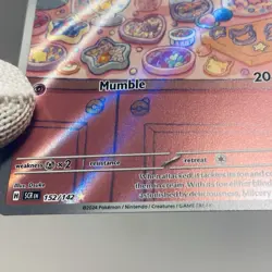 Pokemon TCG Milcery 152/142 Stellar Crown illustration Rare Full Art NM/M Fresh - Image 5