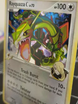 Pokemon Rayquaza C Supreme Victors 8/147 Holo Rare 100 HP English 2009 - Image 2