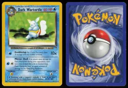 Dark Wartortle 39/110 Uncommon Legendary Collection Pokemon - Image 3
