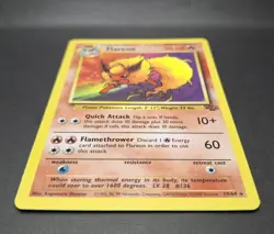 Pokemon TCG Flareon 19/64 Jungle Regular NM-LP - Image 2