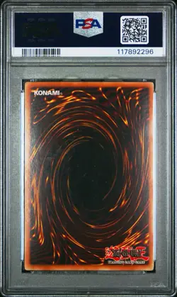 2003 Yu-Gi-Oh! Blue-Eyes White Dragon BPT Limited Edition Secret Rare PSA 8 - Image 2
