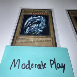 Lot of 5 Blue-Eyes White Dragon SDK-001 Starter Deck: Kaiba Unlimited MP/HP/DMG - Image 5