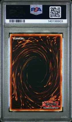 2007 YU-GI-OH! PREM PACK SECRET RARE #EN015 RED-EYES BLACK METAL DRAGON PSA 9 - Image 2