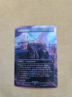 Fishing Gear (Borderless) Commander: Final Fantasy Foil - Image 1