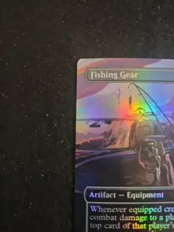 Fishing Gear (Borderless) Commander: Final Fantasy Foil - Image 2
