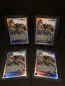 Gold.D.Roger OP13-064 SR One Piece Carrying On His Will Play Set Of 4 - Image 1