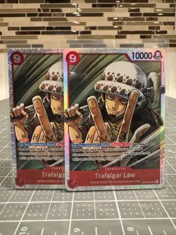 Trafalgar Law - OP14-009 OP14-009 The Azure Sea's Seven Foil ENGLISH (x2) - Image 1