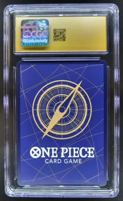 2022 ONE PIECE CCG JPN MONKEY D. LUFFY 25TH MANGA ALT ART CGC 10 PRISTINE D PT - Image 2