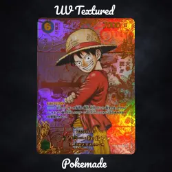 (Proxy) Luffy Red OP13-118 Super Parallel Carrying on His Will One Piece - Image 1