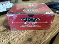 One Piece Carrying On His Will OP-13 English Booster Box Factory Sealed - Bandai - Image 2