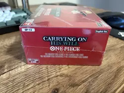 One Piece Carrying On His Will OP-13 English Booster Box Factory Sealed - Bandai - Image 3