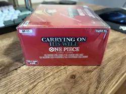 One Piece Carrying On His Will OP-13 English Booster Box Factory Sealed - Bandai - Image 5