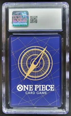 2022 ONE PIECE CCG JAPANESE MONKEY D. LUFFY 25TH MANGA ALT ART CGC 10 D PT - Image 2