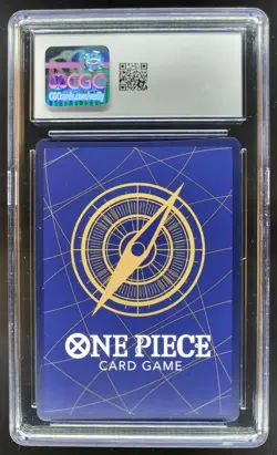 2022 ONE PIECE CCG JAPANESE MONKEY D. LUFFY 25TH MANGA ALT ART CGC 9.5 D PT - Image 2