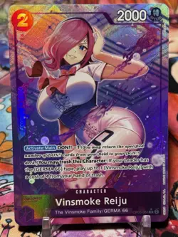 VINSMOKE REIJU - One Piece OP06-068 - AA Alt Art - Premium Booster Vol. 1 PRB01 - Image 1