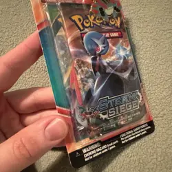 Pokemon TCG: XY Steam Siege & Roaring Skies 2-Pack Blister W/Swampert Pin Sealed - Image 3