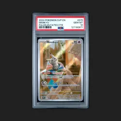 PSA 10 GEM MINT Mimikyu Paldean Fates Promo SVP EN 075 ETB Pokemon Card TCG 2024 - Image 1
