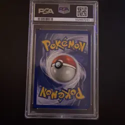 1999 Pokemon Base Set Unlimited Poliwhirl #38 PSA 8 Near MINT - Image 2