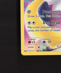 Jirachi XY112 XY Full Art Black Star Promo Holo Pokemon Card LP - Image 5
