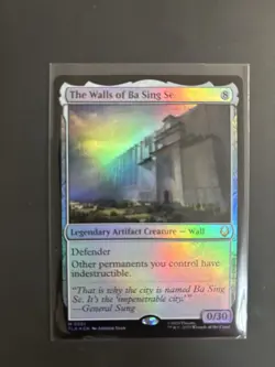 The Walls Of Ba Sing Se M 0261 Foil Magic Avatar The Last Airbender TLA MTG NM - Image 1