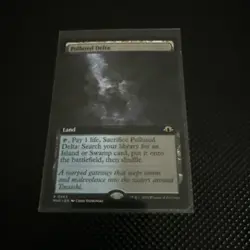 Polluted Delta - Extended Art R MTG Modern Horizons 3 M/NM, English - Image 1