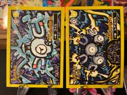 #81-82 Magnemite Magneton Cracked Ice Holo Pokemon Safari 2025 Peru - Image 1