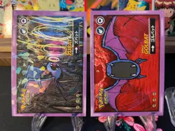 #41-42 Zubat Golbat Cracked Ice Holo Pokemon Safari 2025 Peru - Image 1