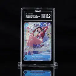 One Piece TCG Seven Warlords of the Sea Boa Hancock OP07-051 Alt Art TAG 10 - Image 1