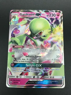 Gardevoir GX ULTRA RARE 93/147 Pokemon S&M Burning Shadows TCG NM HOLO 2017 - Image 1