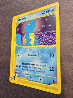 Pokemon Expedition Base Set Squirtle 132/165 Nm/Mint Non-Holo - Image 2