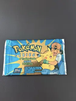 2000 Topps Pokemon Packs TV Animation Edition Series 2 Factory Sealed - Image 1