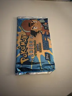 Pokemon Topps TV Animation Edition Series 2 Trading Cards Factory Sealed Pack - Image 3
