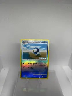 Pokemon TCG Piplup Reverse Holo Platinum Stamped Burger King Card 71/100 LP - Image 1