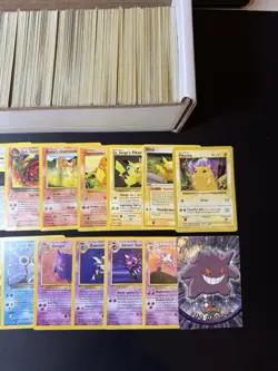 Huge Collection Bulk Lot of 600+ Pokemon Cards Mixed WOTC-XY Vintage HP-DAMAGED - Image 3