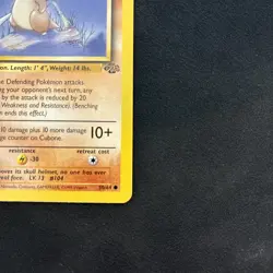 Pokemon TCG Cubone 1st Edition Jungle Card 50/64 EX - Image 4