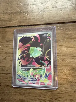Pokemon TCG Bulbasaur Card 133/132 IR Mega Evolutions Near Mint Condition - Image 1