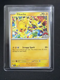Pikachu - (World Championship 2025) -Scarlet & Violet Promo Cards #225 NM - Image 1