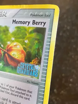 Memory Berry 80/100 EX Crystal Guardians (2006)- Reverse Holo Stamped - HP - Image 3