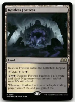 Restless Fortress #259 (NM) Wilds of Eldraine WOE Magic MTG - Image 1