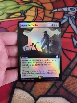 Open the Vaults (Extended Art) Universes Beyond: Fallout Foil MTG NM - Image 1