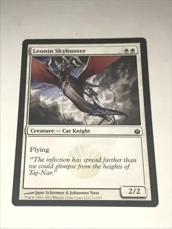 Magic The Gathering 2011 Leonin Skyhunter Card - Image 2
